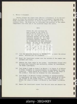 Le spectrophotomètre Beckman DK, lancé en mai 1957, a développé la série DK en améliorant sa capacité à mesurer les longueurs d'onde dans le proche infrarouge. Le chimiste Wilbur I. Kaye, qui a travaillé à la fois chez Eastman Kodak et Beckman instruments, a joué un rôle clé dans ce développement. Banque D'Images