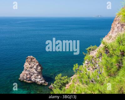 Istanbul, Bosphore, îles des Princes, mer de Marmara Banque D'Images