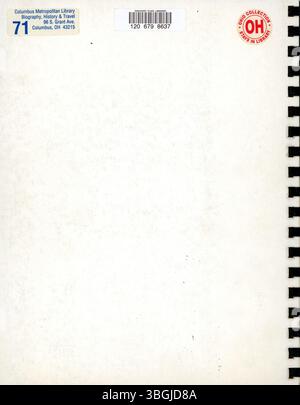 L'inondation de mars 1963 dans l'Ohio a causé d'importants dommages, inondant les bassins de la rivière Hocking et de Paint Creek, avec un montant de 28 millions de dollars de dommages. Plus de 5 000 personnes ont été évacuées et la ville d'Athènes a été partiellement submergée. Banque D'Images