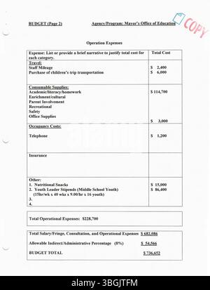Cette série de communiqués de presse met en lumière les actions et les annonces du bureau du maire Michael Coleman en 2004. En tant que maire le plus ancien de Colomb, Coleman est le premier Afro-américain à occuper ce poste. Sa carrière comprend quatre mandats de 2000 à 2016 et une vaste expérience au conseil municipal. Banque D'Images