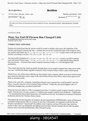Une série de communiqués de presse du bureau du maire Michael Coleman en 2005 documentant les actions clés du gouvernement, y compris des mises à jour sur les services, les initiatives et les politiques de la ville sous sa direction en tant que premier maire afro-américain. Banque D'Images
