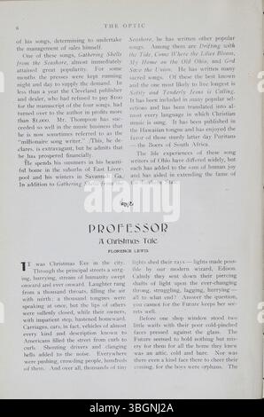 Dans cette section de l'annuaire South High School de 1907 à 2012, l'histoire de South High School est explorée, détaillant son mouvement à travers plusieurs bâtiments. Installée à l'origine dans une partie de l'école primaire Ohio Avenue, l'école a déménagé en 1900 au 345 Deshler Avenue. Le bâtiment a été rebaptisé Barrett Junior High avant la réouverture du bâtiment Ann Street en 2009 après rénovation. Banque D'Images