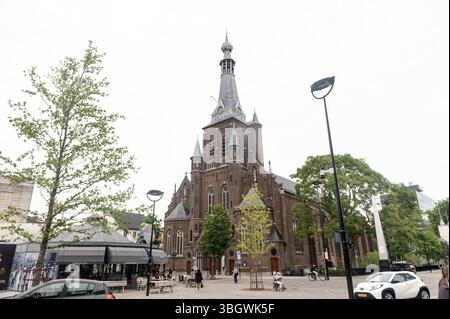Tilburg pays-Bas 3 juin 2025 Heikese Kerk Sint-Dionysiuskerk Eglise catholique romaine dans le centre de la ville. kerkgebouw, Banque D'Images