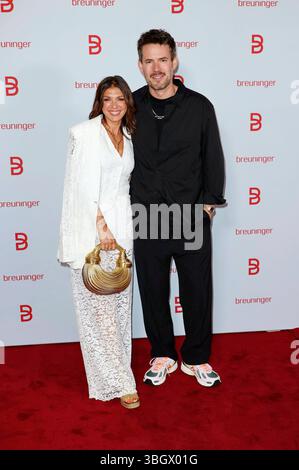 Anna Angelina Wolfers mit Partner Johannes strate BEI der Eröffnung vom Breuninger Flagship Store in der Hafencity. Hambourg, 05.06.2025 *** Anna Angelina Wolfers avec son partenaire Johannes strate lors de l'ouverture du magasin phare Breuninger à Hafencity Hambourg, 05 06 2025 Foto :xgbrcix/xFuturexImagex breuninger 5686 Banque D'Images