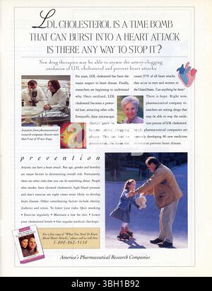 Vintage Smithsonian magazine avril 1995 numéro annonce, États-Unis Banque D'Images