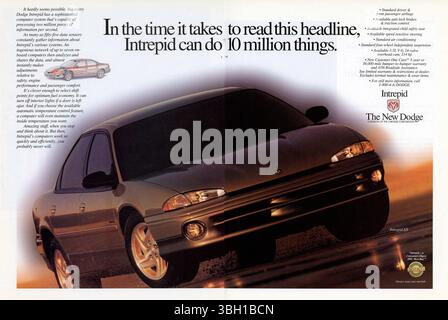 Vintage Smithsonian magazine avril 1995 numéro annonce, États-Unis Banque D'Images