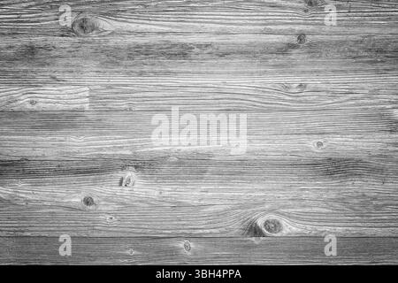 Fond de bois vintage. Texture bois noir et blanc Banque D'Images