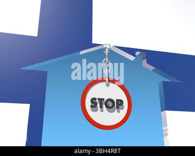 Image par rapport à la migration de l'Afrique à l'Union européenne Banque D'Images