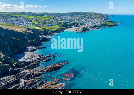 Hele Bay, Ilfracombe, Devon, Angleterre, Royaume-Uni, Europe Banque D'Images