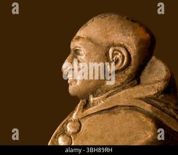 Le pape Anacletus (c. AD 16 – c. AD 92), également connu sous le nom de Cletus, Anaklet, Anenkletos, Anencletus, Kletus, évêque de Rome de c. AD 80 à c. AD 92, édité numériquement Banque D'Images