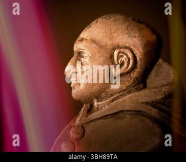 Le pape Anacletus (c. AD 16 – c. AD 92), également connu sous le nom de Cletus, Anaklet, Anenkletos, Anencletus, Kletus, évêque de Rome de c. AD 80 à c. AD 92, édité numériquement Banque D'Images