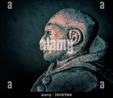 Le pape Anacletus (c. AD 16 – c. AD 92), également connu sous le nom de Cletus, Anaklet, Anenkletos, Anencletus, Kletus, évêque de Rome de c. AD 80 à c. AD 92, édité numériquement Banque D'Images