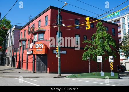 No 5 Orange, au coin de main Street et Powell Street à East Vancouver, C.-B. Banque D'Images