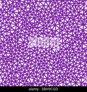 Fond de modèle abstrait. Couleur violette. Taille minuscule des triangles. Poids des lignes lourdes. Modèle reproductible. Illustration vectorielle tileable sans couture. Illustration de Vecteur