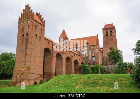 Château de Kwidzyn, Pologne Banque D'Images