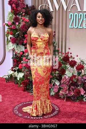 Los Angeles, États-Unis. 09 juin 2025. Laila ! Arrivée aux BET Awards 2025 organisés au Peacock Theater le 9 juin 2025 à Los Angeles, CA. © Starbuck/ Credit : AFF/Alamy Live News Banque D'Images