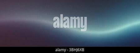 Un arrière-plan abstrait serein avec un dégradé bleu sarcelle et un effet de lumière doux et incurvé. Banque D'Images