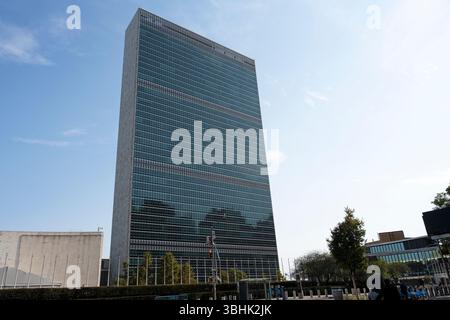 Siège des Nations Unies Banque D'Images