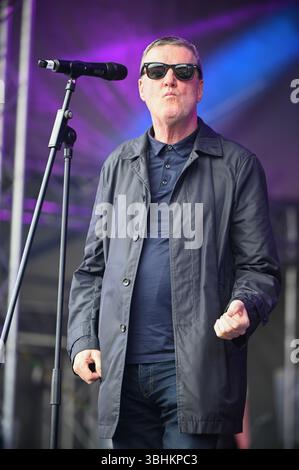 La ferme se produisant au Donny Fest 2025 , Doncaster, Royaume-Uni Banque D'Images