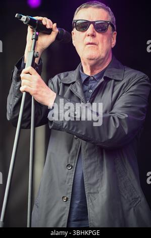 La ferme se produisant au Donny Fest 2025 , Doncaster, Royaume-Uni Banque D'Images