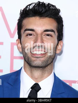 (DOSSIER) poursuite de Justin Baldoni contre Blake Lively rejetée par le juge fédéral. WESTWOOD, LOS ANGELES, CALIFORNIE, États-Unis - MARS 07 : L'acteur et réalisateur américain Justin Baldoni arrive à la première à Los Angeles de 'Five Feet Apart' de Lionsgate qui s'est tenue au Fox Bruin Theatre le 7 mars 2019 à Westwood, Los Angeles, Californie, États-Unis. (Photo de Xavier Collin/image Press Agency) Banque D'Images