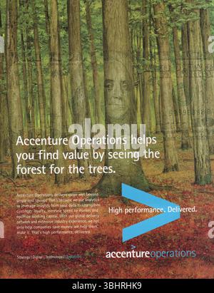 Th Economist magazine 4-10 octobre 2014 numéro annonce, États-Unis Banque D'Images