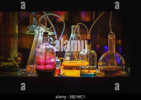 Équipement scientifique dans le laboratoire Banque D'Images