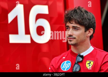 Montréal, Canada. 12 juin 2025. Charles Leclerc (mon) Ferrari. 12.06.2025. Championnat du monde de formule 1, Rd 10, Grand Prix du Canada, Montréal, Canada, journée de préparation. Le crédit photo devrait se lire : XPB/Alamy Live News. Banque D'Images