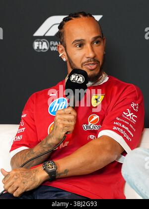 Montréal, Canada. 12 juin 2025. Conférence de presse, Championnat de formule 1 à Montréal, Canada, 12 juin 2025 crédit : Agence photo indépendante/Alamy Live News Banque D'Images