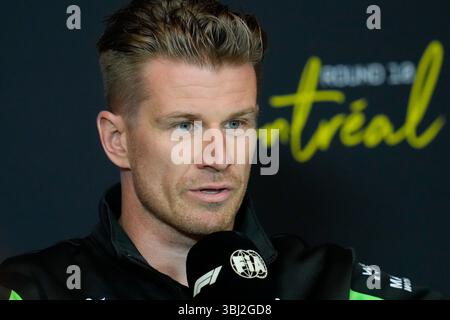 Montréal, Canada. 12 juin 2025. Conférence de presse, Championnat de formule 1 à Montréal, Canada, 12 juin 2025 crédit : Agence photo indépendante/Alamy Live News Banque D'Images