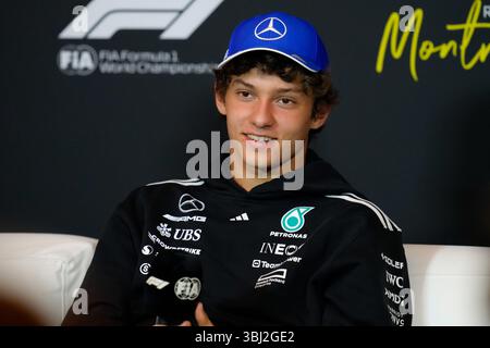 Montréal, Canada. 12 juin 2025. Conférence de presse, Championnat de formule 1 à Montréal, Canada, 12 juin 2025 crédit : Agence photo indépendante/Alamy Live News Banque D'Images