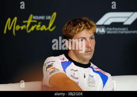 Montréal, Canada. 12 juin 2025. Conférence de presse, Championnat de formule 1 à Montréal, Canada, 12 juin 2025 crédit : Agence photo indépendante/Alamy Live News Banque D'Images