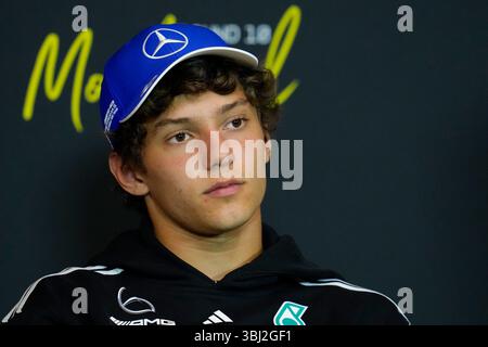 Montréal, Canada. 12 juin 2025. Conférence de presse, Championnat de formule 1 à Montréal, Canada, 12 juin 2025 crédit : Agence photo indépendante/Alamy Live News Banque D'Images