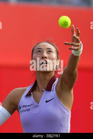 12 juin 2025 ; Championnats HSBC, Queen's Club, West Kensington, Londres, Angleterre : HSBC Womens Championships Queens Club, jour 4 ; Banque D'Images