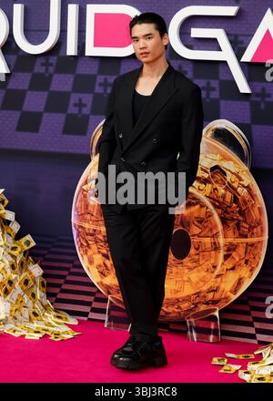 Londres, Royaume-Uni. 12 juin 2025. Dylan Do assiste à la première britannique de Squid Game : Season 3 au Barbican de la ville de Londres. Crédit : SOPA images Limited/Alamy Live News Banque D'Images