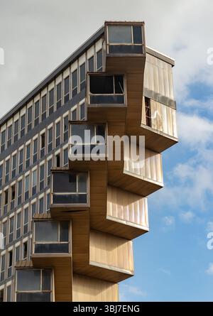 Une photo de l'Hôtel du Lac à Tunis. Banque D'Images