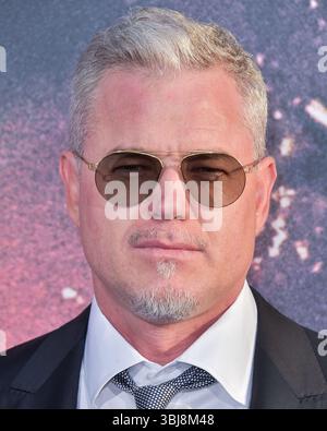 (FILE) Eric Dane ouvre sur le diagnostic de la SLA : « je ne pense pas que ce soit la fin de mon histoire ». HOLLYWOOD, LOS ANGELES, CALIFORNIE, États-Unis - JUIN 04 : L'acteur américain Eric Dane arrive à la première de Los Angeles de 'Euphoria' de HBO qui s'est tenue au ArcLight Cinerama Dome le 4 juin 2019 à Hollywood, Los Angeles, Californie, États-Unis. (Photo par image Press Agency) Banque D'Images