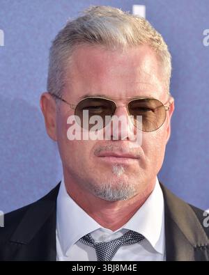 (FILE) Eric Dane ouvre sur le diagnostic de la SLA : « je ne pense pas que ce soit la fin de mon histoire ». HOLLYWOOD, LOS ANGELES, CALIFORNIE, États-Unis - JUIN 04 : L'acteur américain Eric Dane arrive à la première de Los Angeles de 'Euphoria' de HBO qui s'est tenue au ArcLight Cinerama Dome le 4 juin 2019 à Hollywood, Los Angeles, Californie, États-Unis. (Photo par image Press Agency) Banque D'Images