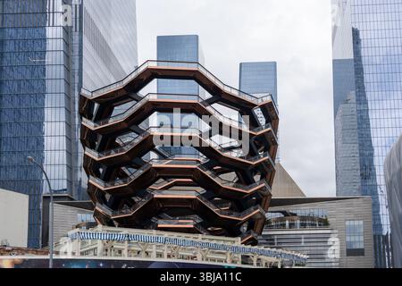 Le navire à New York City, États-Unis. Banque D'Images