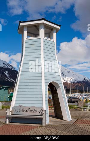 Mémorial des Mariners, Seward, Alaska, USA Banque D'Images