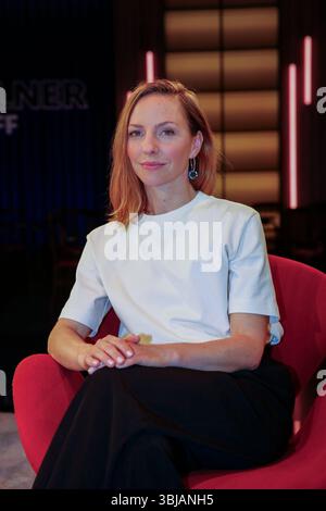 Katharina Schüttler BEI der Aufzeichnung der WDR-Talkshow 'Kölner Treff' im WDR Studio BS 2. Köln, 30.06.2023 Banque D'Images