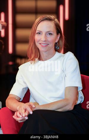 Katharina Schüttler BEI der Aufzeichnung der WDR-Talkshow 'Kölner Treff' im WDR Studio BS 2. Köln, 30.06.2023 Banque D'Images