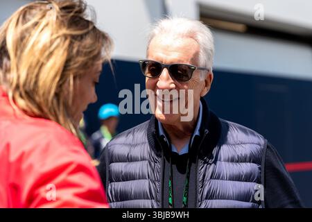 Montréal, Kanada. 14 juin 2025. Piero Ferrari (Stellvertretender Vorsitzender Ferrari) CAN, forme 1 Weltmeisterschaft, Grand Prix von Kanada, circuit Gilles Villeneuve, Freies Training 3, saison 2025, 14.06.2025 Foto : Eibner-Pressefoto/Marcel Fischer crédit : dpa/Alamy Live News Banque D'Images