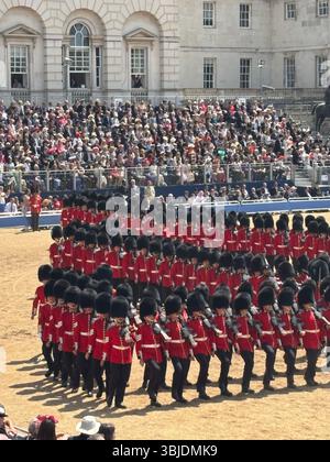 Trooping the Colour 2025 Banque D'Images