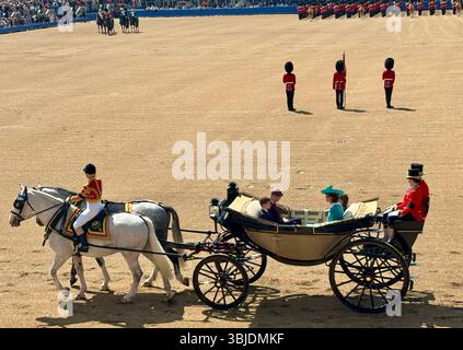 Trooping the Colour 2025 Banque D'Images