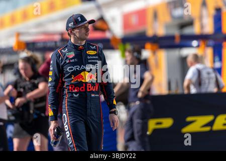 Montréal, Kanada. 14 juin 2025. Max Verstappen (Oracle Red Bull Racing, Niederlande, #01), CAN, formel 1 Weltmeisterschaft, grand Prix von Kanada, circuit Gilles Villeneuve, qualifications, saison 2025, 14.06.2025 Foto : Eibner-Pressefoto/Marcel Fischer crédit : dpa/Alamy Live News Banque D'Images