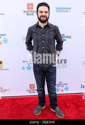 Studio City, États-Unis. 14 juin 2025. STUDIO CITY, LOS ANGELES, CALIFORNIE, États-Unis - 14 JUIN : L'acteur américain Samm Levine arrive à la 13ème soirée annuelle Ed Asner and Friends Poker Tournament Celebrity Night qui se tient au CBS Radford Studio Center le 14 juin 2025 à Studio City, Los Angeles, Californie, États-Unis. (Photo de Xavier Collin/image Press Agency) crédit : image Press Agency/Alamy Live News Banque D'Images