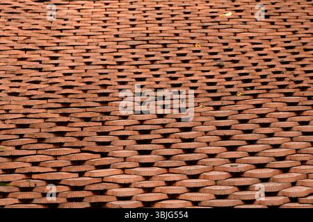 Close up of a roof Banque D'Images
