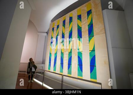 Henri Matisse (Vetrata del coro), musée du Vatican, cité du Vatican Banque D'Images