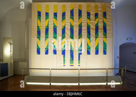 Henri Matisse (Vetrata del coro), musée du Vatican, cité du Vatican Banque D'Images